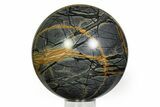Polished Picasso Marble Sphere - Utah #351387-1